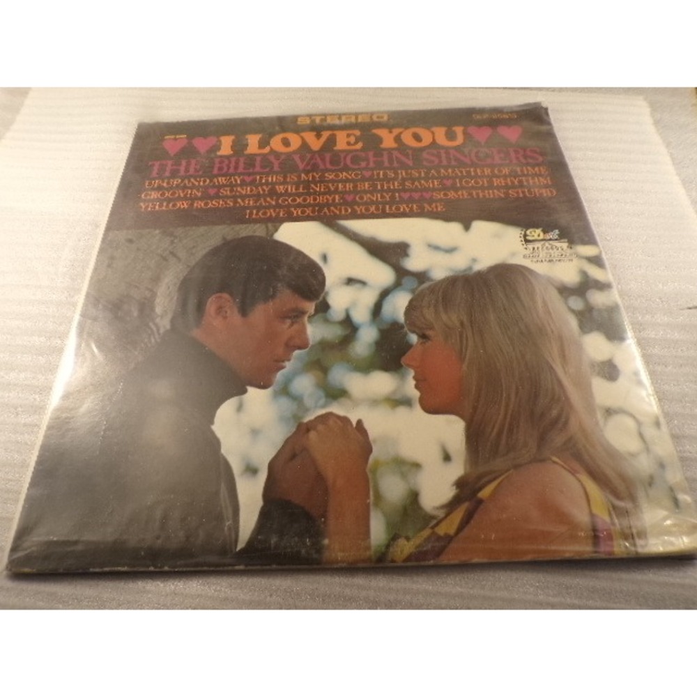 The Billy Vaughn Singers I Love You Vinyl LP Record Dot DLP 25813 Stereo 1967
